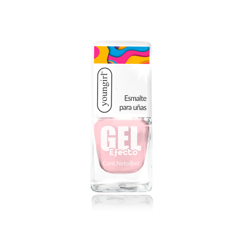 Y.G. – ESMALTE EFECTO GEL SOY FASCINANTE Nº06 (ROSA PÁLIDO)