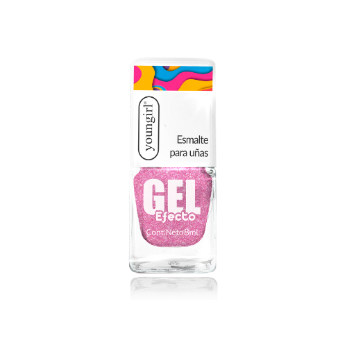 Y.G. – ESMALTE EFECTO GEL SOY INCOMPARABLE Nº07 (ROSA PERLADO)