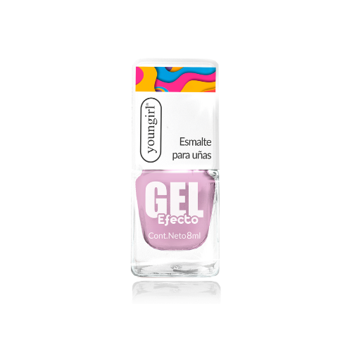 Y.G. – ESMALTE EFECTO GEL SOY INOLVIDABLE Nº08 (ROSA-LILA)