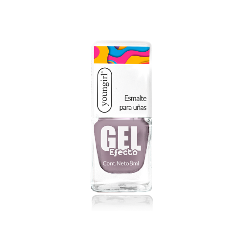 Y.G. – ESMALTE EFECTO GEL SOY INTELIGENTE Nº15 (MORADO-DUSTY)