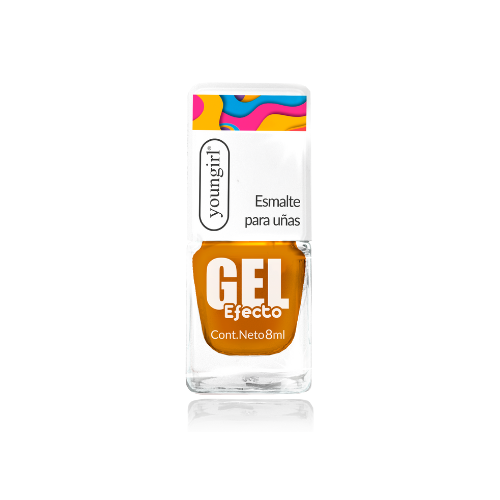 Y.G. – ESMALTE EFECTO GEL SOY FUERTE Nº21 (MOSTAZA)